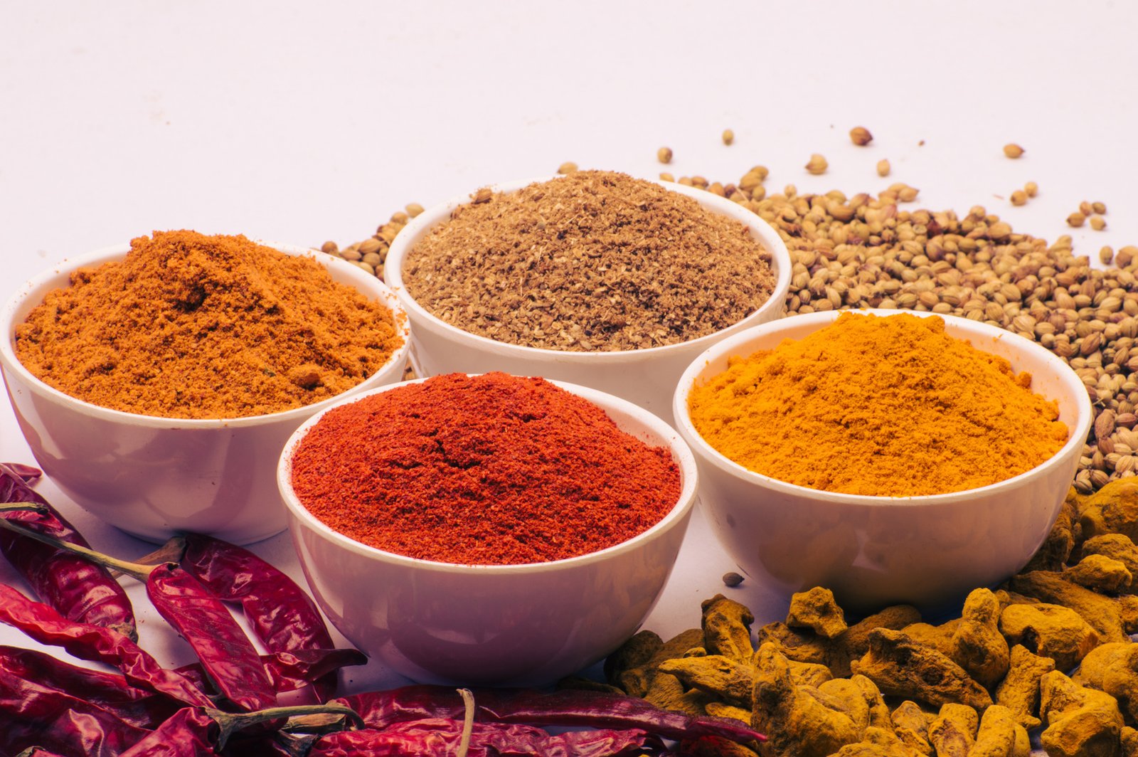 Turmeric Powder and Indian spices
